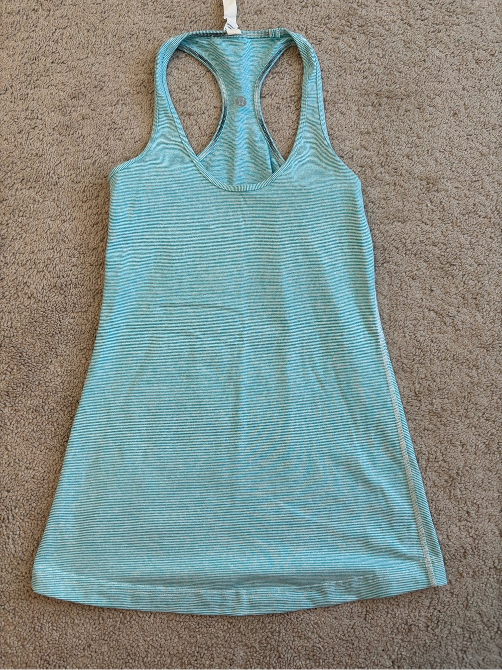 lululemon athletica Light Teal Racerback Tank, Women’s Size 4